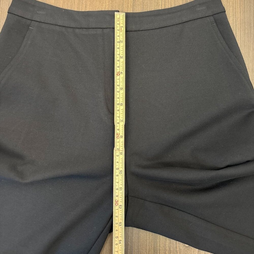 Nordstrom Black Bermuda Shorts Women's Size 6 Classic Stretch Tailored - Picture 12 of 13